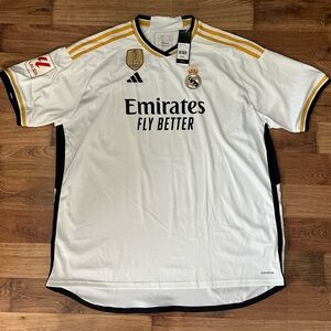 2023-24 Real Madrid Jude Bellingham Home Jersey